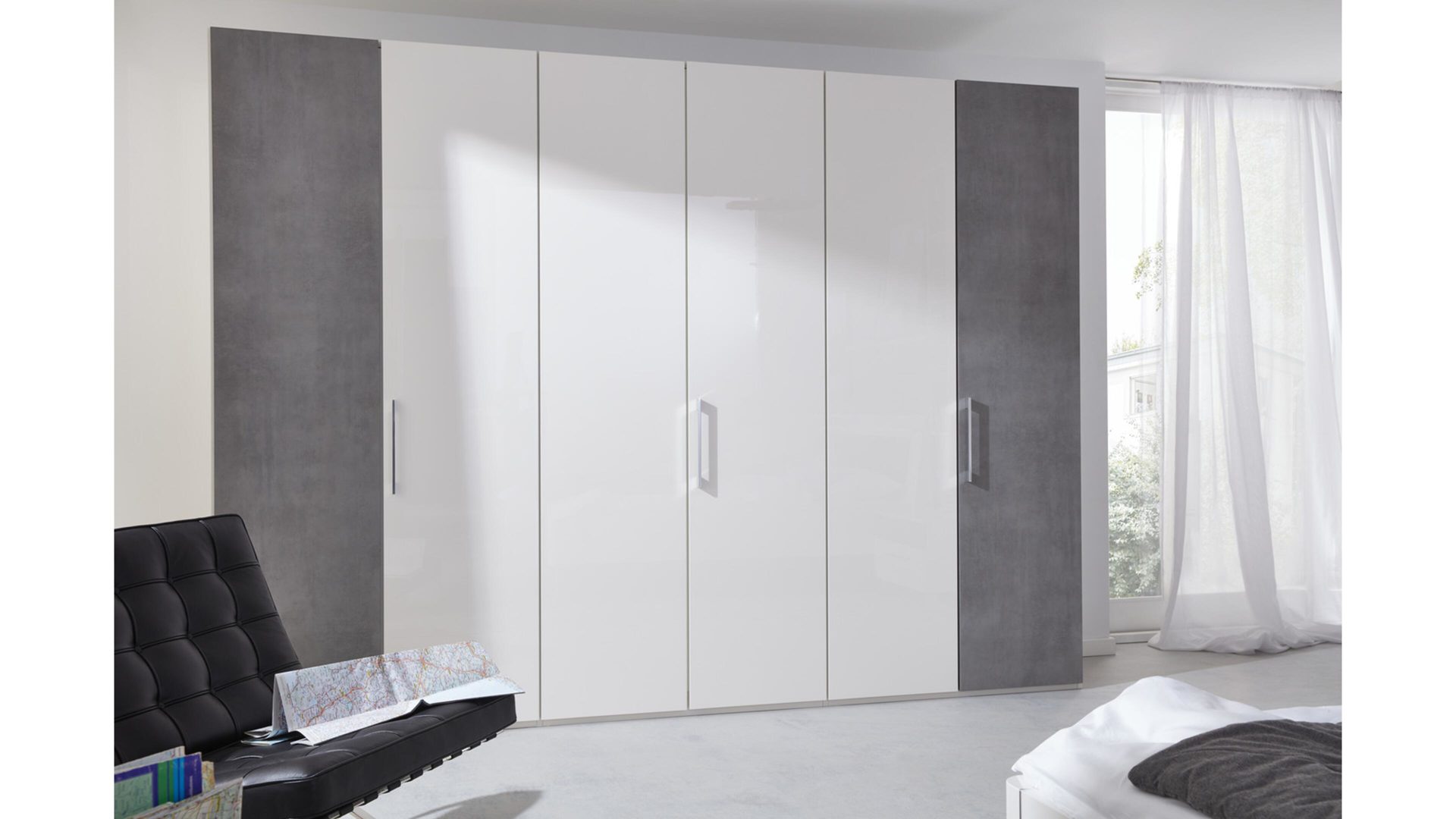 Interliving Schlafzimmer Serie 1003 – Kleiderschrank, Bianco weiße, Interliving Schlafzimmer Serie 1003 – Kleiderschrank, Bianco weiße,